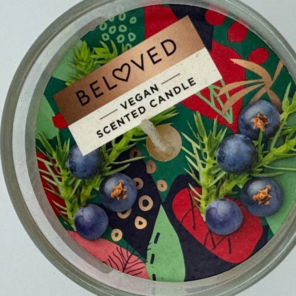 Beloved Balsam & Bergamot 1-Wick Soy Candle 7oz NWT Vegan